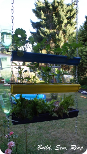 Gutter Garden with Drip Irrigation 19