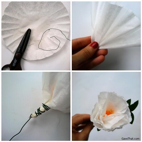 Simple Paper Flowers DIY Tutorial