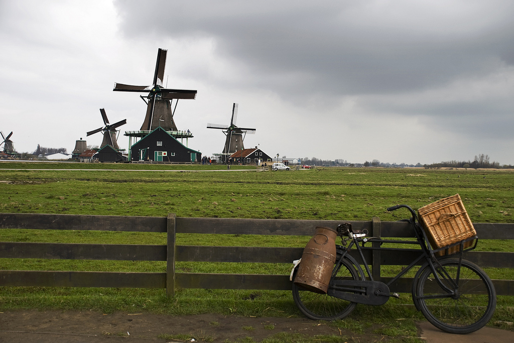 9. Molinos de viento en Zaanse Schanz, a 10 km de Ámsterdam. Autor, Tania Caruso