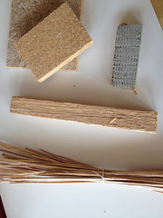 香蒲可以用作為房屋外牆的隔熱材，或是加強泥牆。(IBP提供)