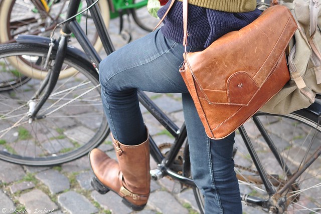 Rose & Cyclist - bag & boots