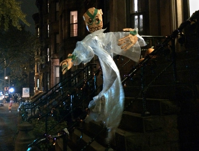 Halloween night, Brooklyn