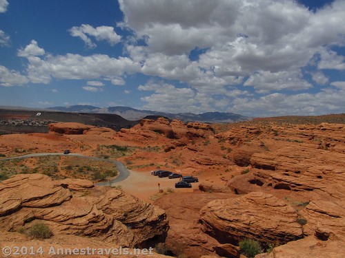 View from near the arch in Pioneer Park, St. George, Utah