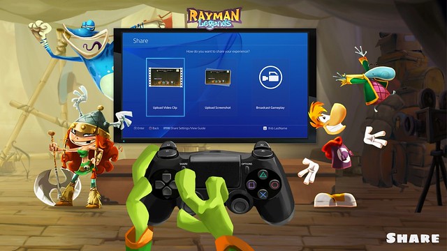 Rayman Legends PS 4 Share
