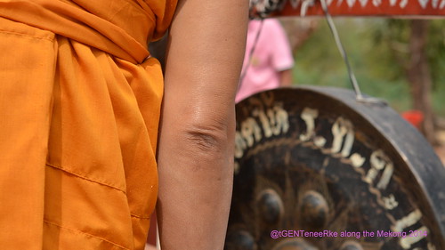 Makha Bucha Day 2014 (Pali language= to honor)(6) by tGENTeneeRke along the Mekong river