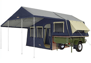 Trailer tent with extra room | TCT Magazine
