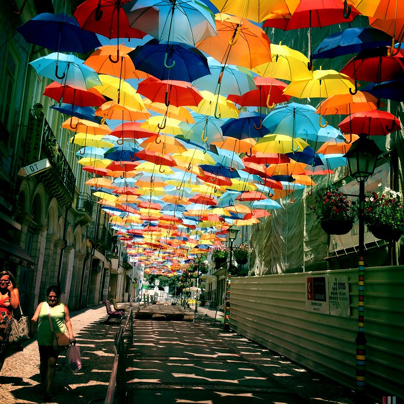 umbrella installation