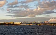 Saint-Petersburg from the water