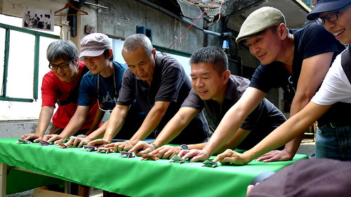 2013年9月民間團體在煥民新村舉辦活動，名導侯孝賢也聲援
