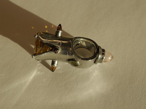 Autumn Resonance - WIP - Post-Apocalyptic Cocktail Ring For Stacy - 12