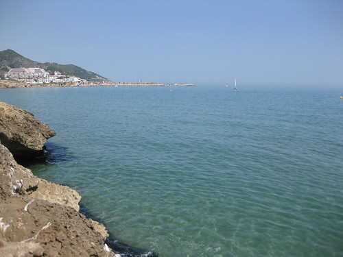 Beach in Sitges, Spain. From Three Day Trips from Barcelona