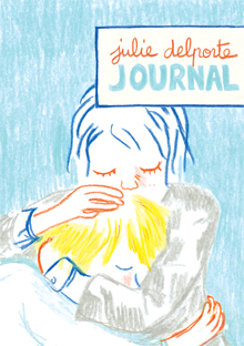 The cover of Journal shows two people hugging