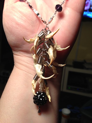 Mouse Jaw Necklace
