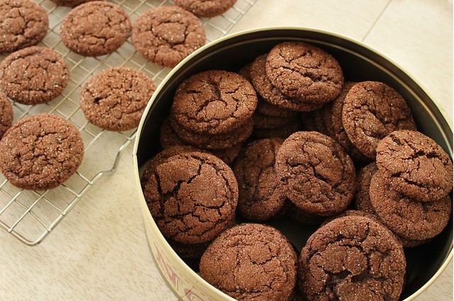 grammy's chocolate cookies.