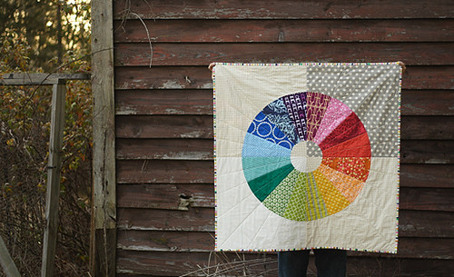 Color Wheel in fabric