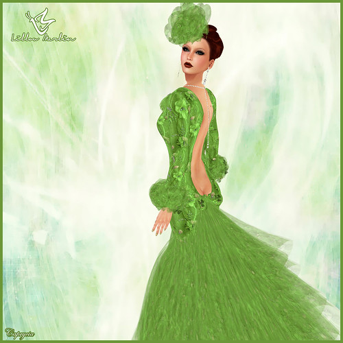 Adonia Dress Gift March By Lillou Merlin by Caprycia ♕VeraWangMF2014♕