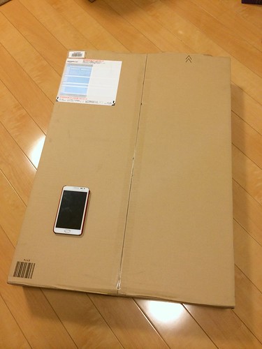 iPhone5sで撮影 MoMAの青空傘 2013年12月7日