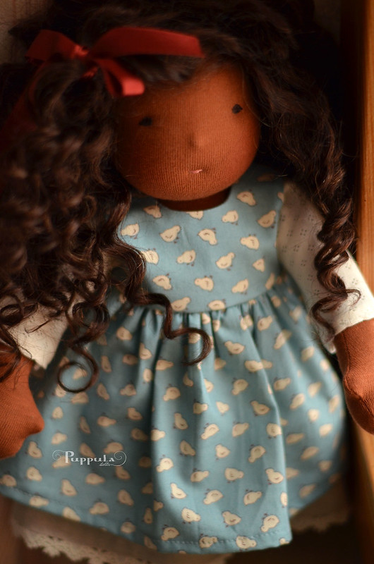 Marika,  15" waldorf inspired doll