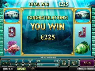 free Atlantis Queen bonus game prize