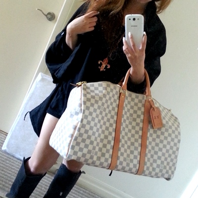 Outfit LV Keepall