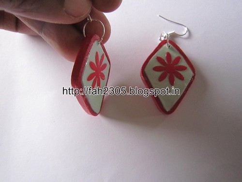 Handmade Jewelry - Paper Punch and Quilling Earrings (2) by fah2305
