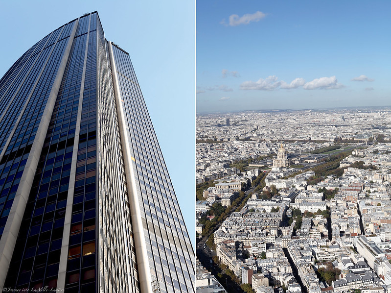 Views of Paris form Montparnasse Tower