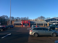 Watford Gap service station on the M1