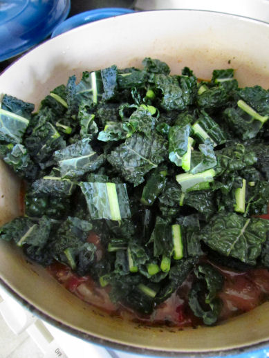 Add Chopped Kale Last