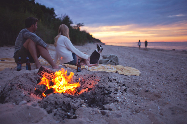 'Bonfire', United States, New York, The Hamptons - 無料写真検索fotoq