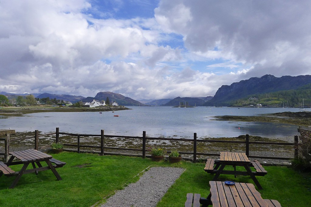 View from the Plockton Hotel