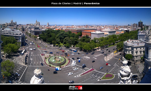 Plaza de Cibeles | Madrid | Panorámica by alrojo09