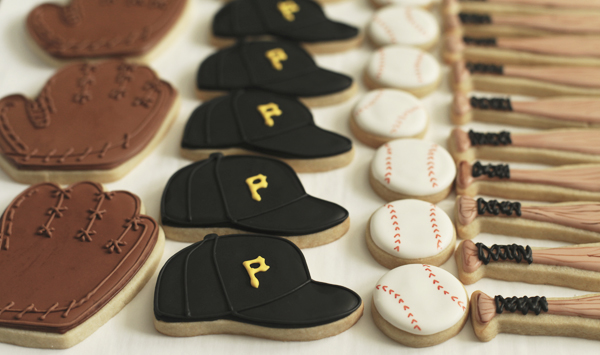 pirates baseball cookies