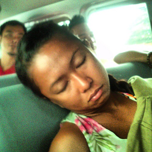Travel Blogger Sleep