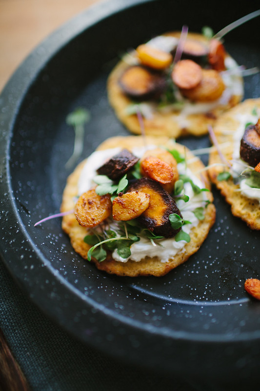 Chickpea Pancakes with Smoky Roasted Carrots // The Year in Food