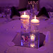 Orchid Cylinder Centerpieces