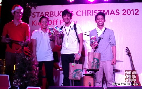 The Top 3 Starbucks Partners Christmas Cup Design Contest 2012 Winners took home cashprizes and Starbucks merchanidise including Starbucks Planners and GCs