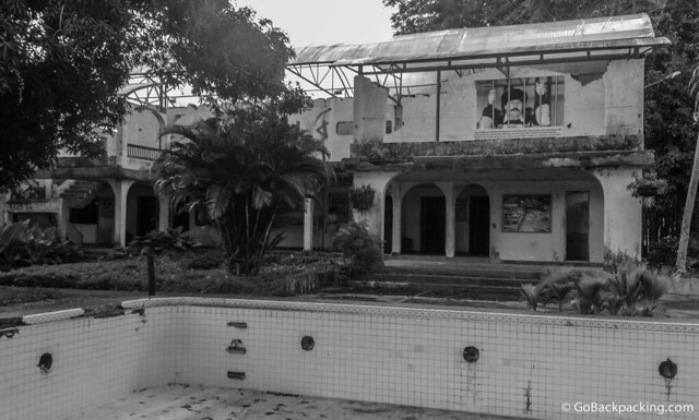 Escobar's old home lies in ruins