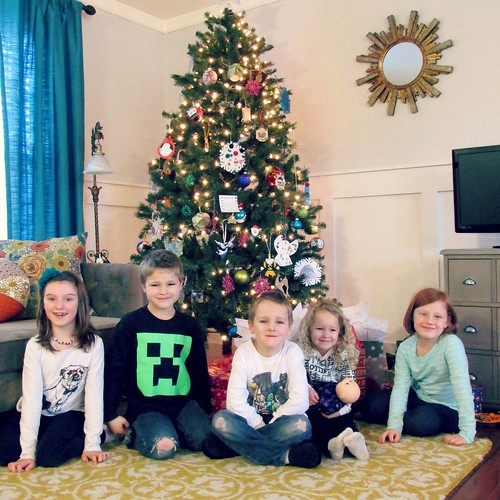 Kids at Christmas