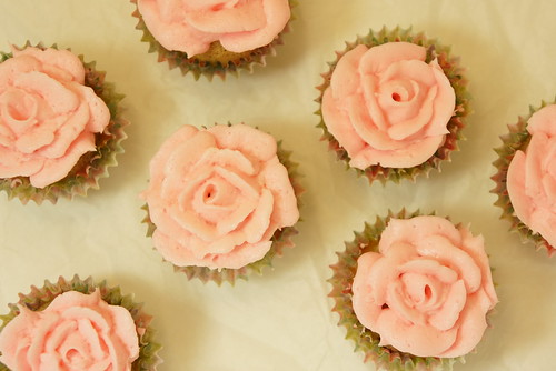 Rose Cupcakes for your sweetheart