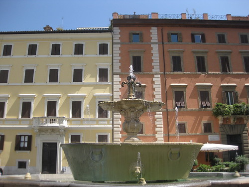 Piazza Farnese, behind Campo dei Fiori