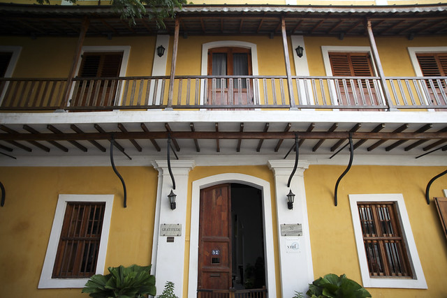 Colonial house in Pondicherry