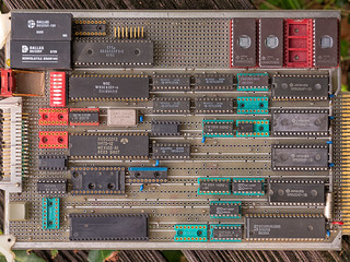 65c802 single board computer, circa 1980
