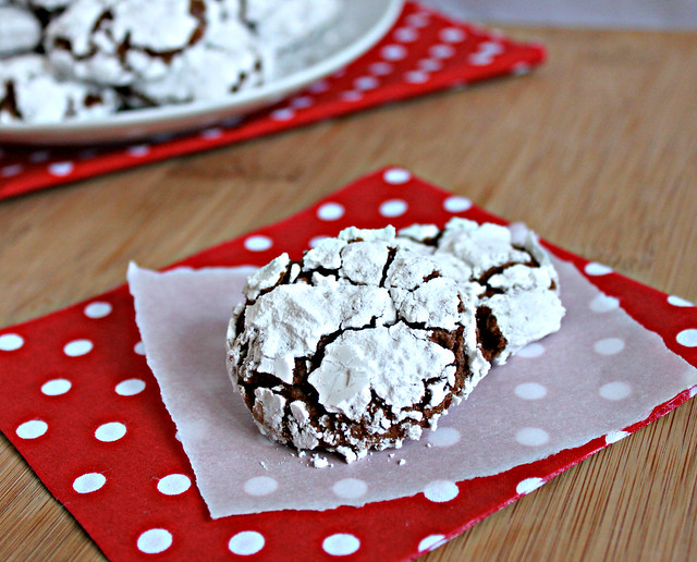 Chocolate Crinkle Cookies