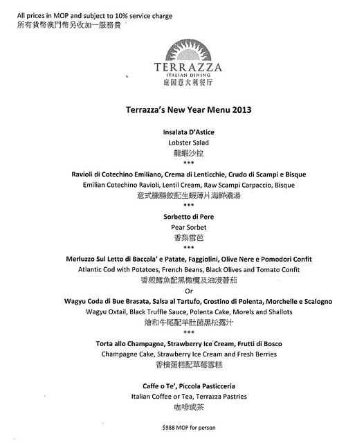 Terrazza New Year