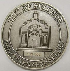 Sulphur Centennial reverse