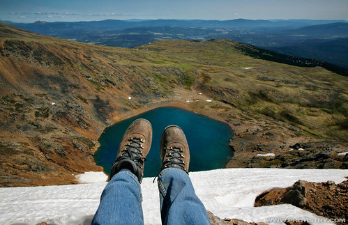 Crater Lake, on Hudson Bay Mountain in Smithers, BC, by Photographer Curtis Cunningham