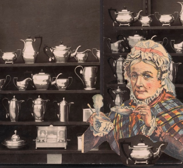 Vintage Grandma Teatime Collage