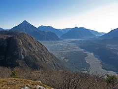 Foto per 6. La bella panoramica sulla Val Tagliamento dalla cima del Cretis