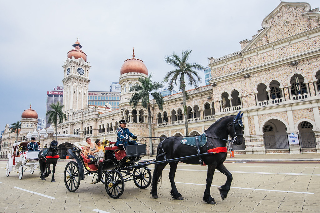Travel Photography | KL Horse and  Carriage Ride | Visit  Malaysia Year 2014