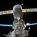 Soyuz Spacecraft docked to the ISS during Joint Operations